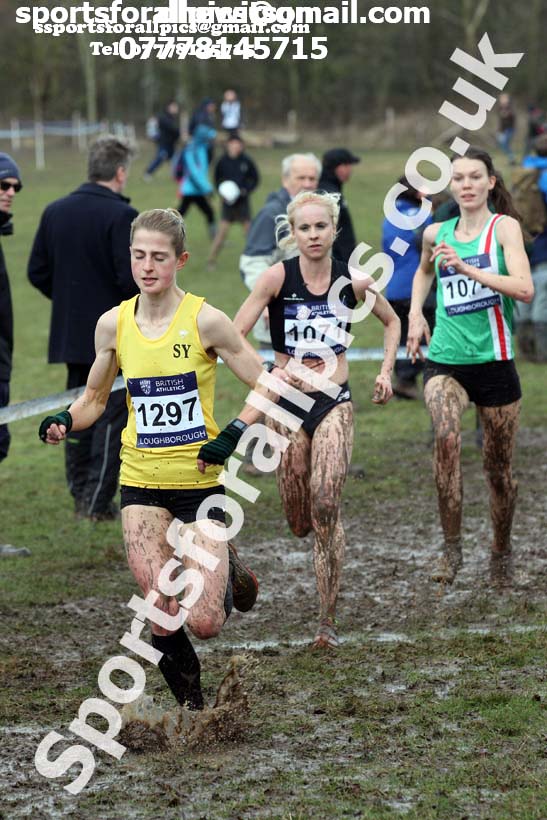 Senior womens 2018 British Inter Counties Cross Country Champs., Prestwold Hall, Loughborough. Photo: David T. Hewitson/Sports for All Pics